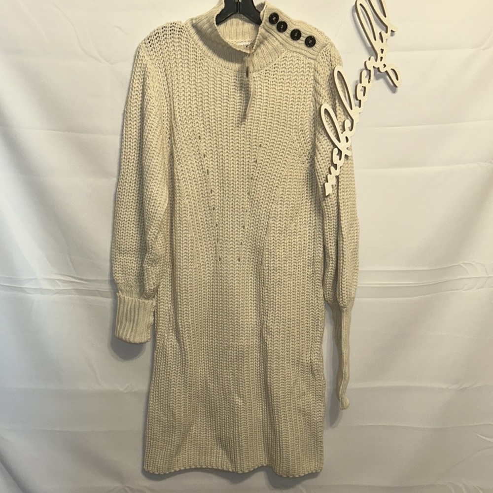 MOON RIVER
Cream Sweater Dress - Picture 9 of 12